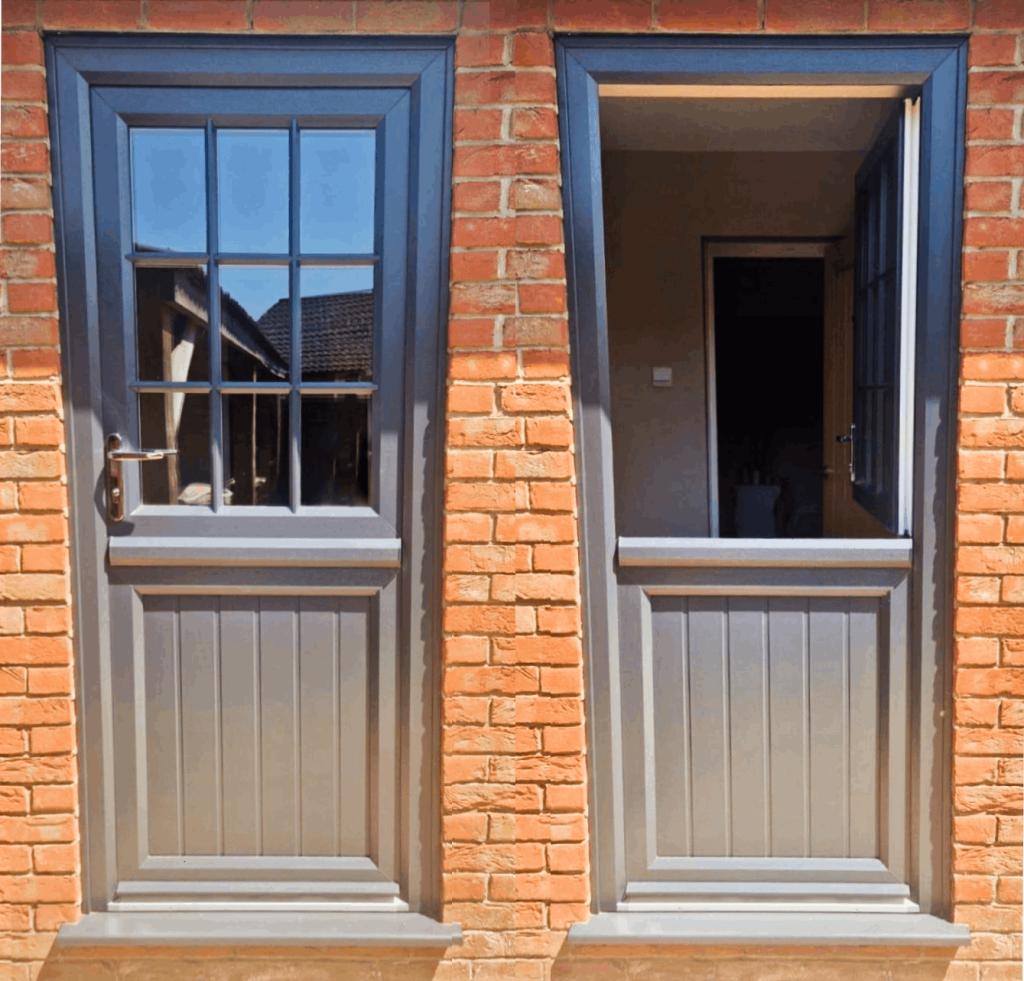 Anthracite Composite Stable Door installed in Kirton, Lincolnshire