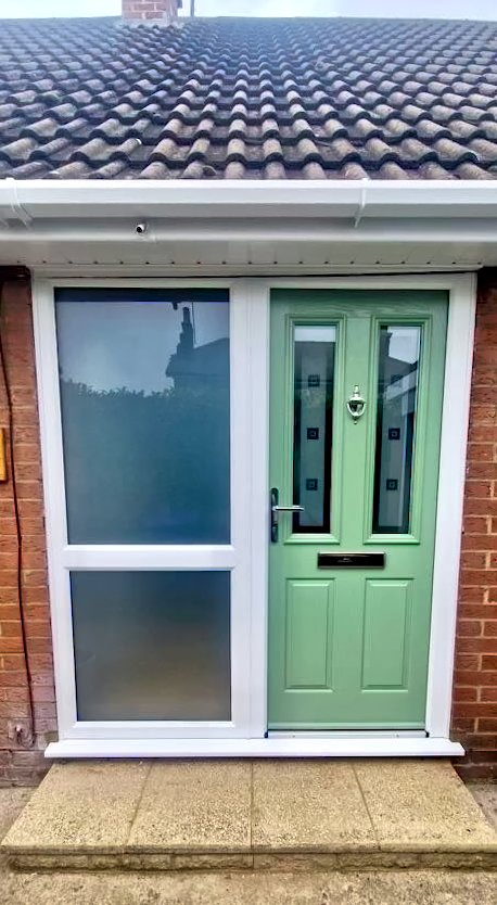 Chartwell Green Composite Door Installation on a Lincolnshire Home