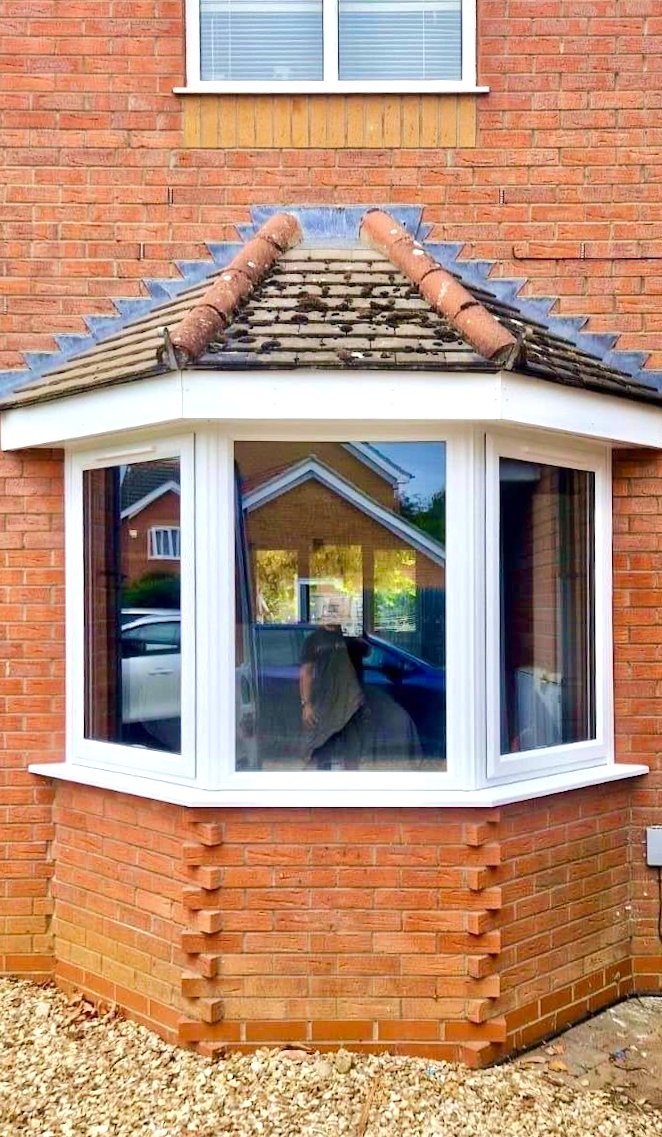 White uPVC Bay Window Installed in Bourne, Lincolnshire